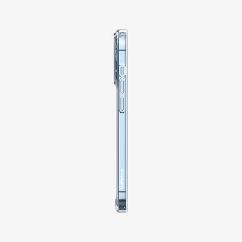 ACS03214 - iPhone 13 Pro Max Case Quartz Hybrid in crystal clear showing the back